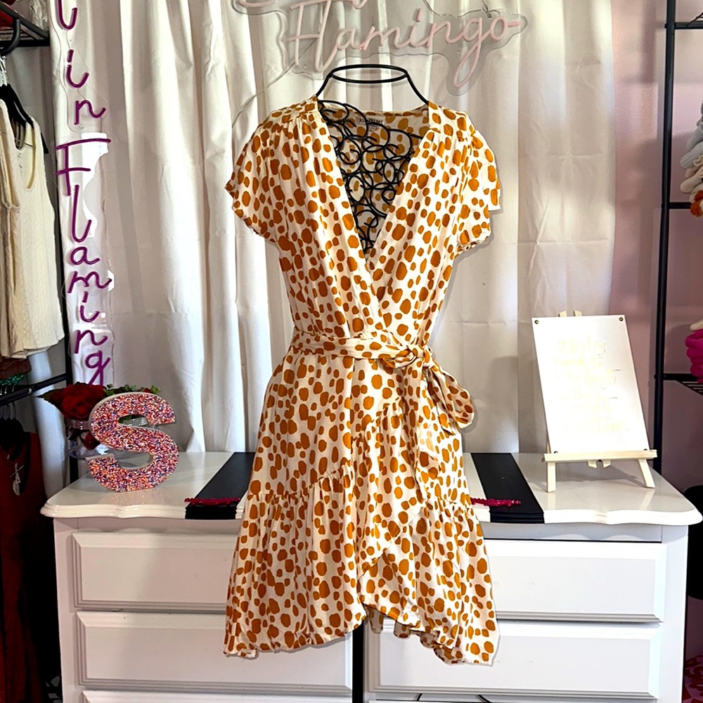 🌸 Santiago Party Wrap Dress